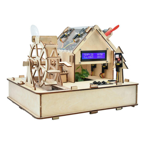 Keyestudio Smart Eco-Friendly House Starter Kit - OpenELAB