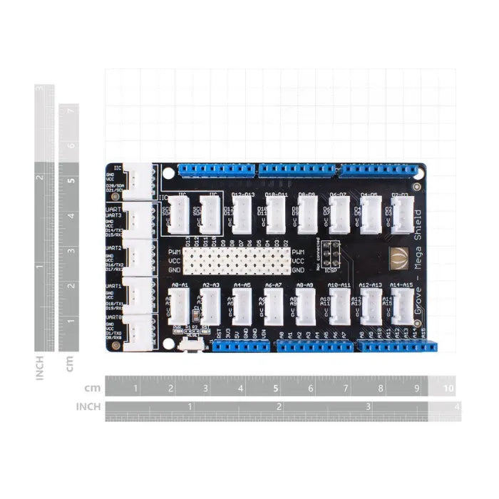 Seeed Studio Grove Mega Shield v1.2 for Arduino Mega connection-2
