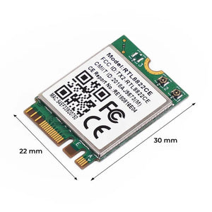 Seeed Studio RTL8822CE Wireless NIC, 2.4G/5GHz Dual-Band WiFi 5-5