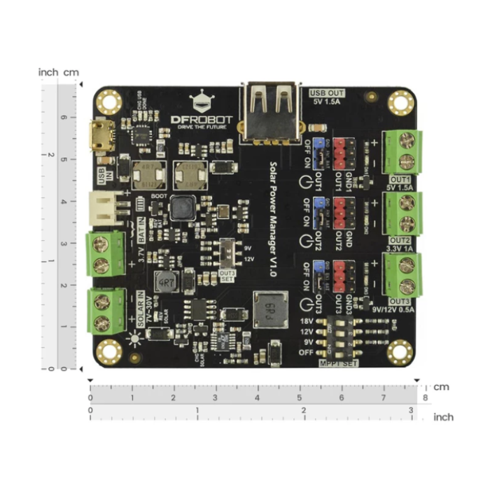 Solar Power Manager (for 9V/12V/18V solar panel)-2