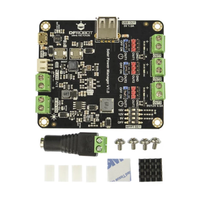Solar Power Manager (for 9V/12V/18V solar panel)-4