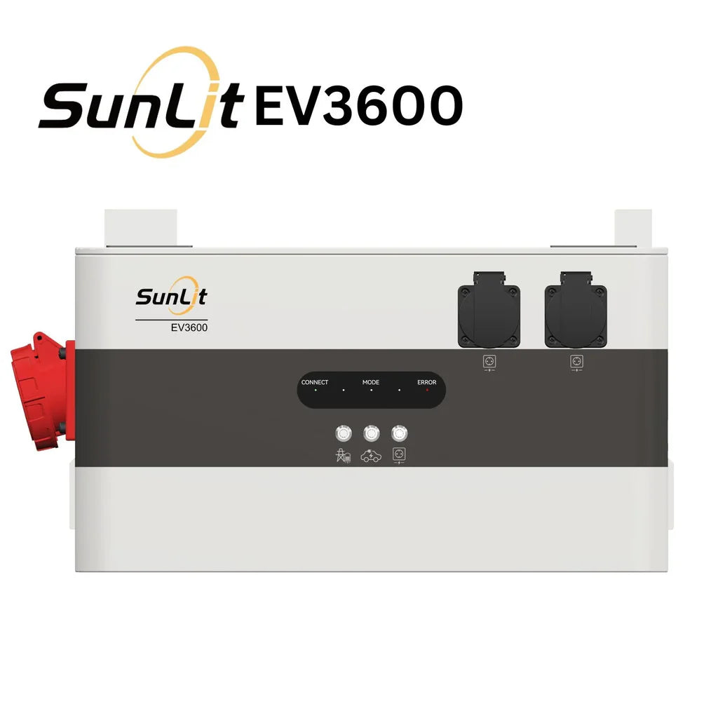 SunLit EV3600 Stand-Alone Solution - Emergency Power Solution for Balcony Power Storage System