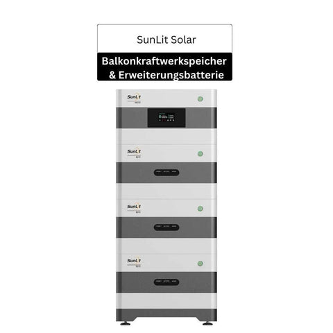 SunLit BK215 Balcony Power Station Storage (2150 Wh Hauptspeicher)