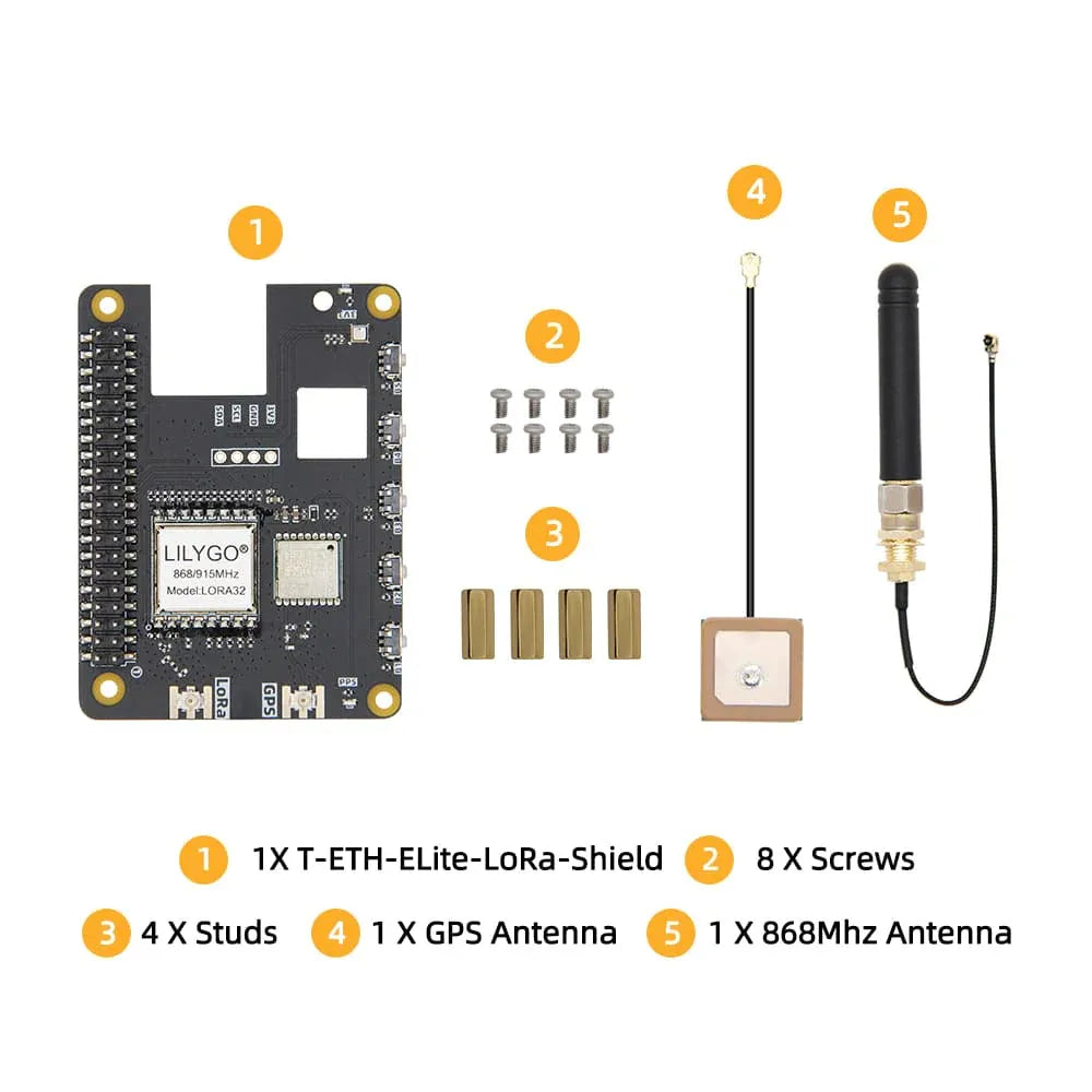 T-ETH ELite SX1262 868MHz Shield-2