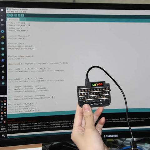 LILYGO T-Keyboard ESP32-C3 Wi-fi and Bluetooth V4.2