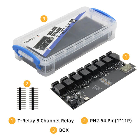 T-Relay5V8ChannelRelay1-3