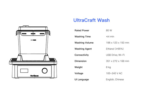 Heygears UltraCraft Reflex SLA Resin Combo d'imprimante 3D