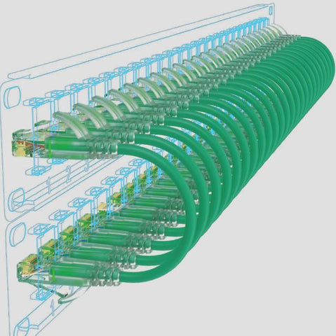 WisdPi Ultra Thin CAT6a RJ45 ethernet cable