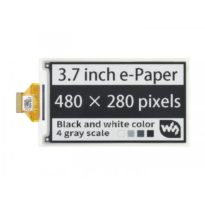 Waveshare 3.7 inch SPI E-Ink Display 480x280 E-Paper - OpenELAB