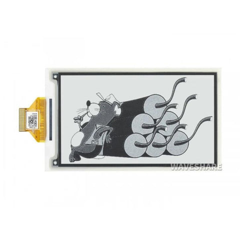 Waveshare 3.7 inch SPI E-Ink Display 480x280 E-Paper - OpenELAB