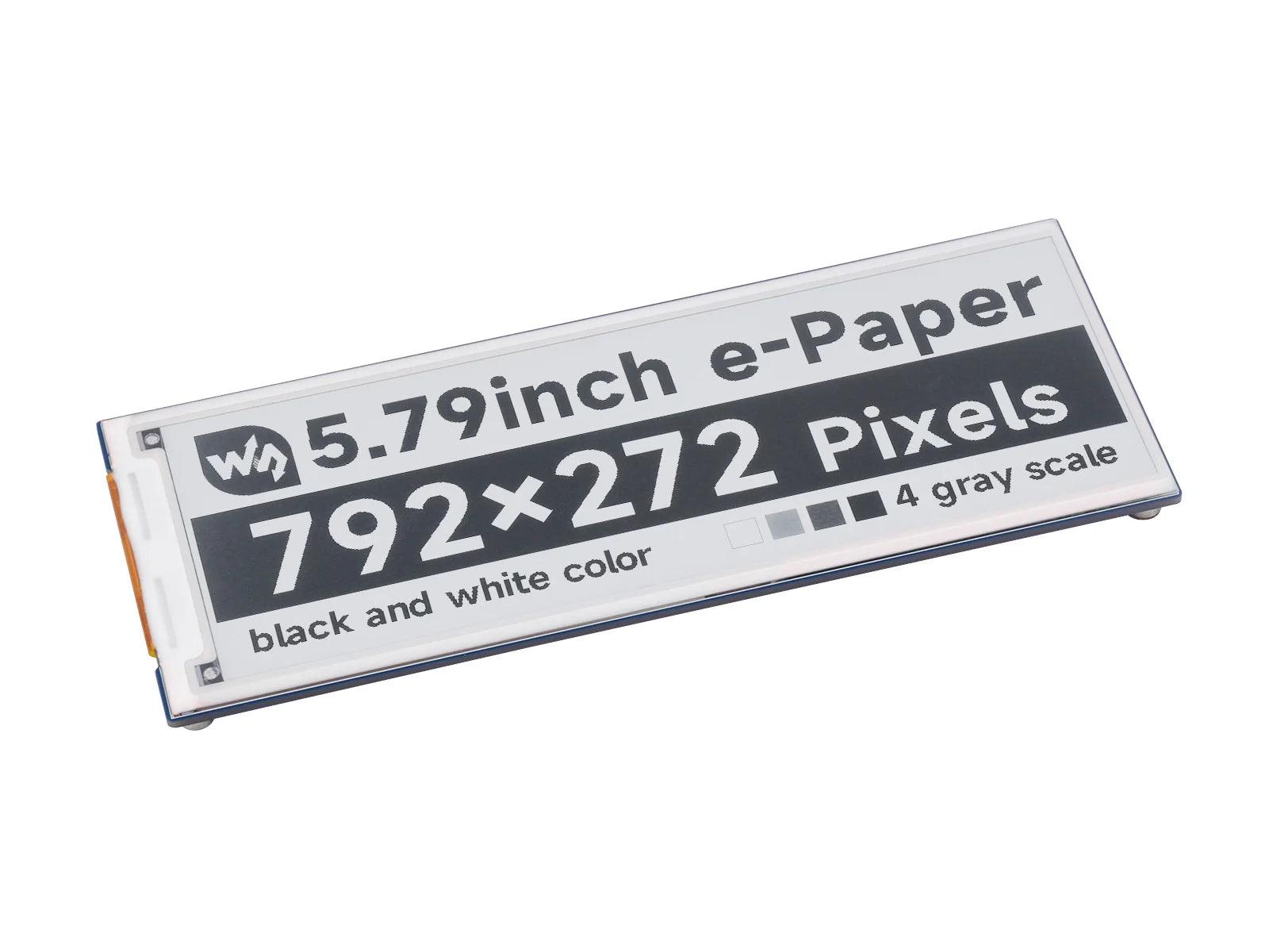 Waveshare 5.79 inch E-Ink Display Module 792x272 E-Paper - OpenELAB