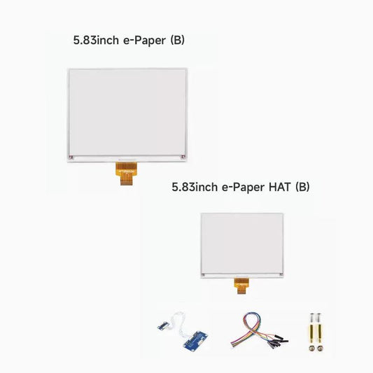 Waveshare 5.83 inch 3 Color E-Ink E-Paper for Raspberry Pico - OpenELAB