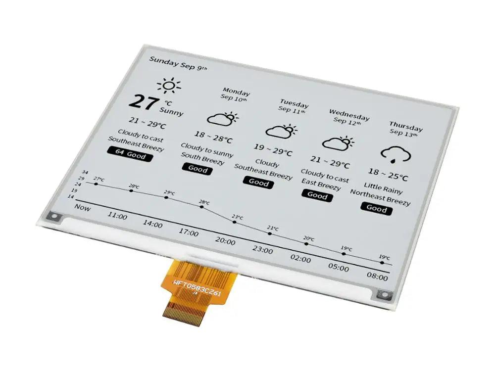 Waveshare 5.79 inch Raw E-Ink Display 648x480 E-Paper - OpenELAB