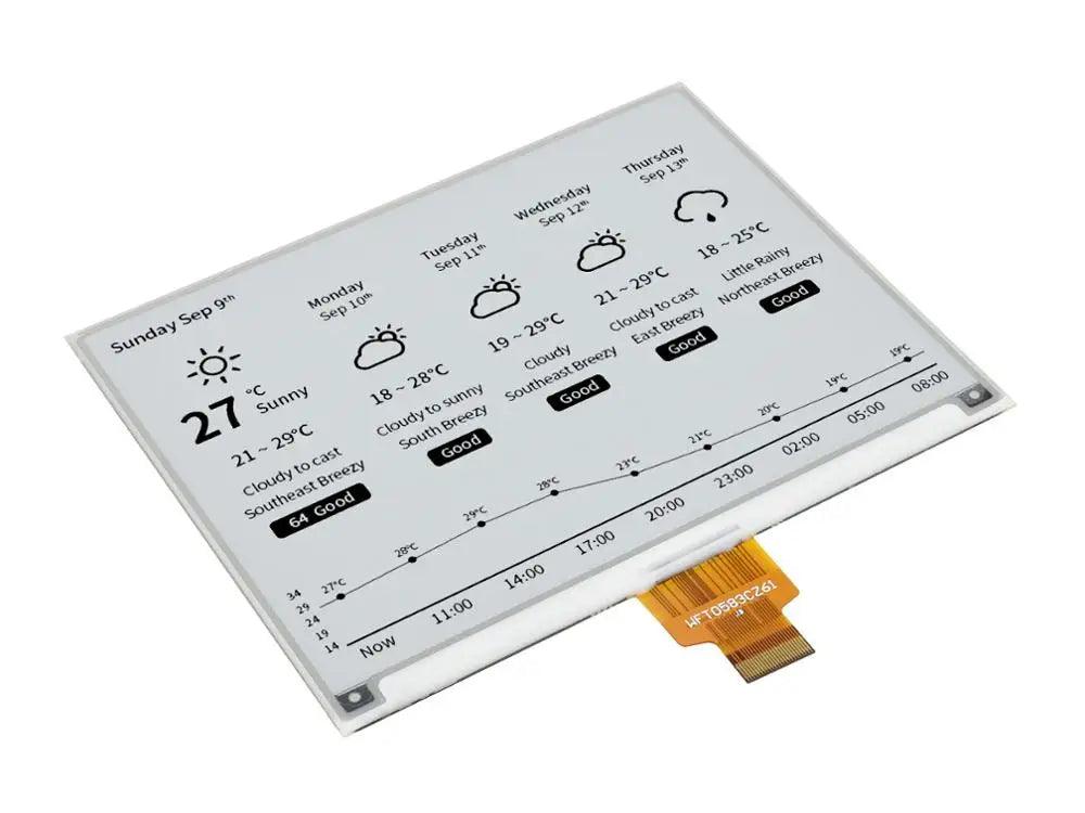 Waveshare 5.79 inch Raw E-Ink Display 648x480 E-Paper - OpenELAB