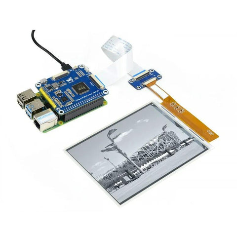 Waveshare 6 inch E-Ink Display 1448x1072 E-Paper with Hat - OpenELAB