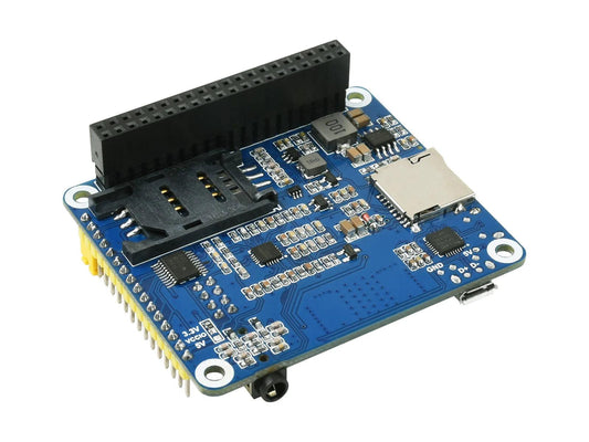 Waveshare SIM7600CE-CNSE 4G HAT for Raspberry Pi 4G 3G 2G GNSS - OpenELAB