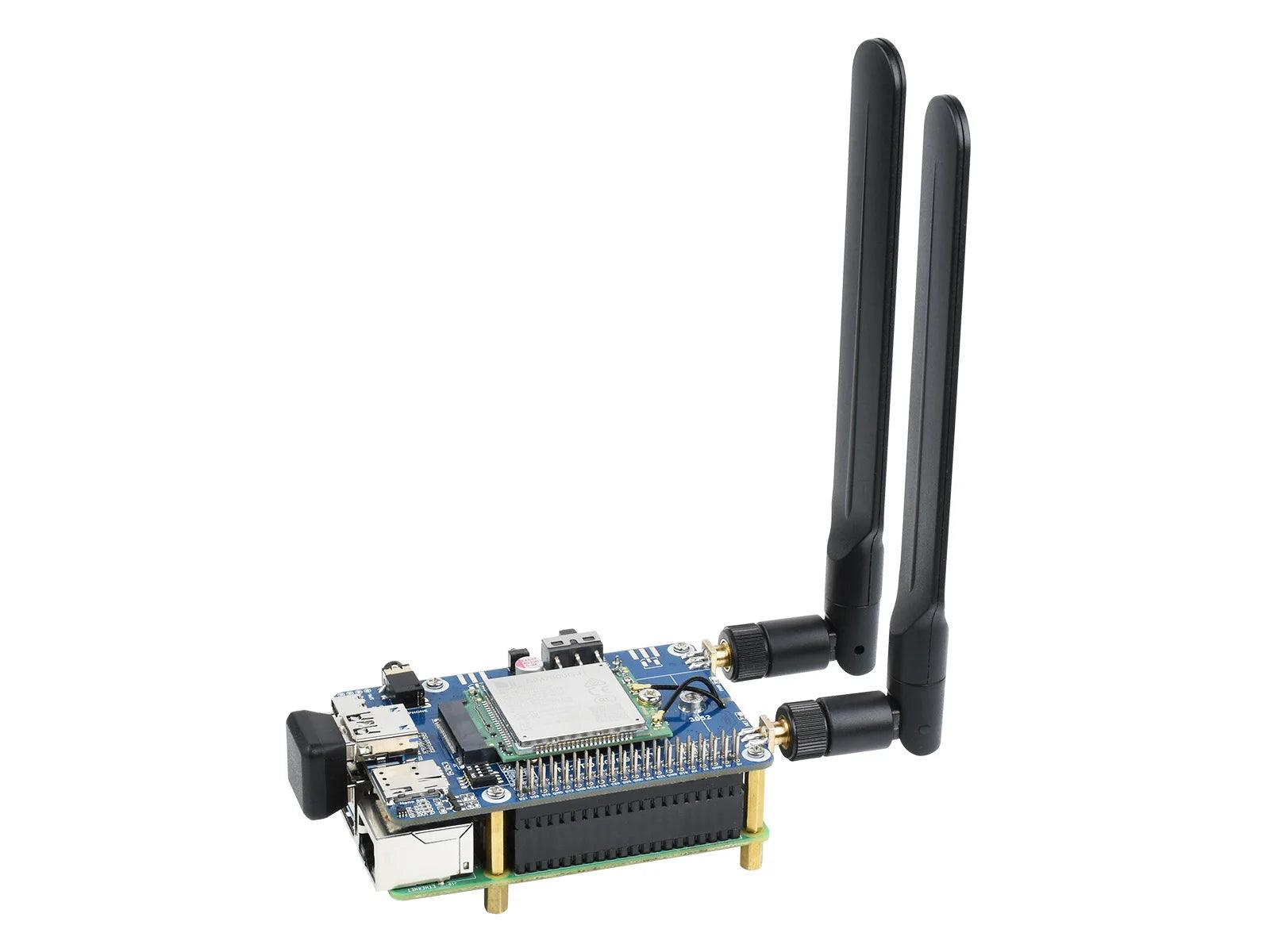 Waveshare SIM7600G-H M.2 4G HAT for Raspberry Pi 4G/3G/2G GNSS - OpenELAB