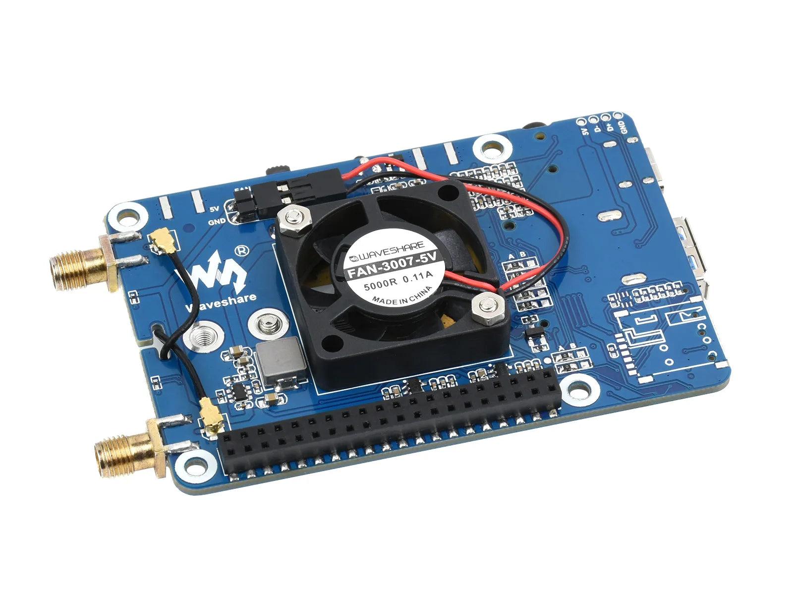 Waveshare SIM7600G-H M.2 4G HAT for Raspberry Pi 4G/3G/2G GNSS - OpenELAB