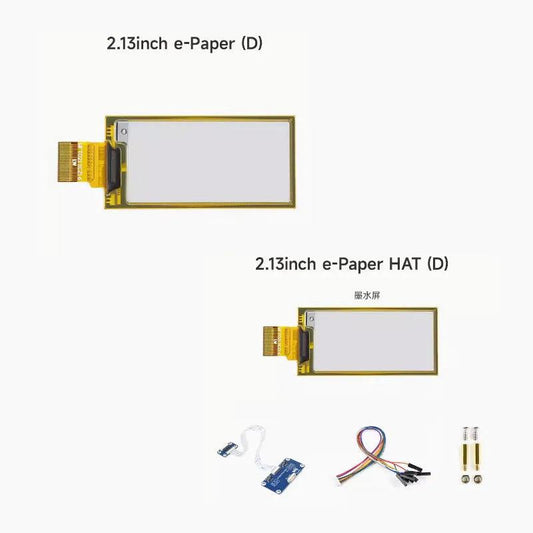 Waveshare Flexible E-Paper 2.13 inch E-Ink Display - OpenELAB