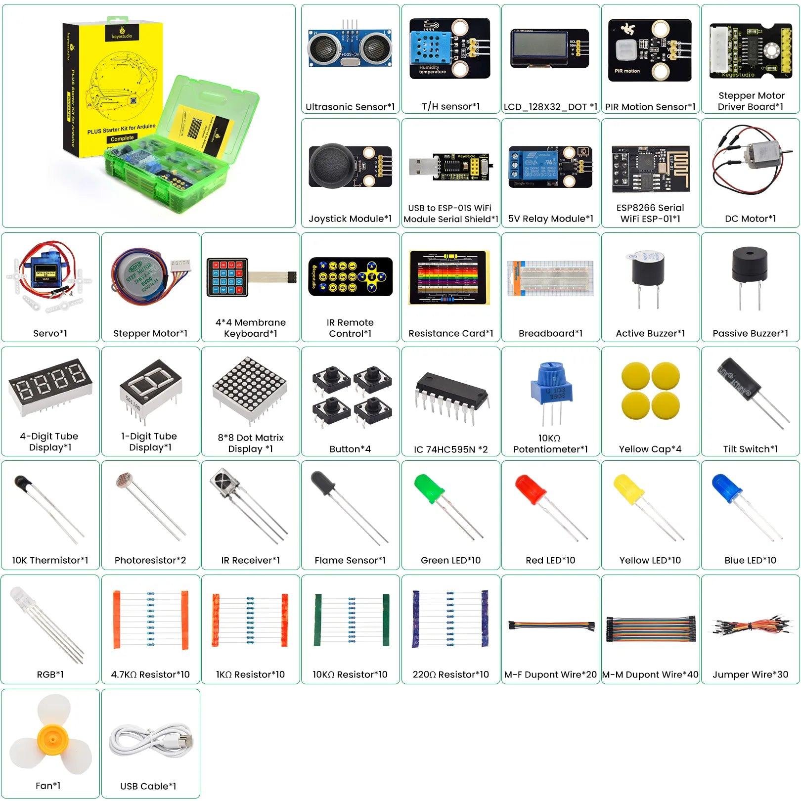 Keyestudio IoT Complete Starter Kit for Arduino DIY - OpenELAB