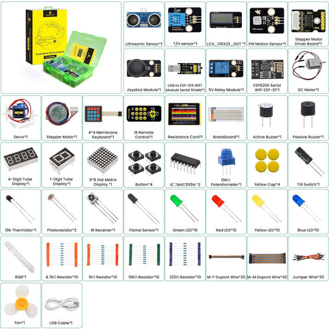 Keyestudio IoT Complete Starter Kit for Arduino DIY - OpenELAB