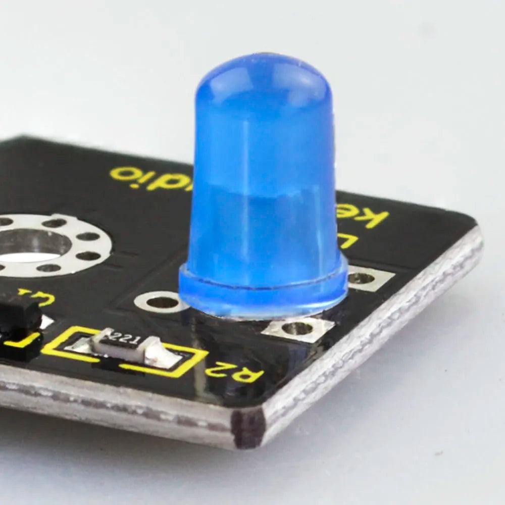 Keyestudio EASY PLUG RJ11 Blue LED Module - OpenELAB