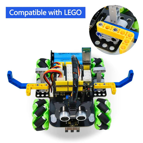 Keyestudio 4WD Mecanum Robot Car for Arduino STEM - OpenELAB