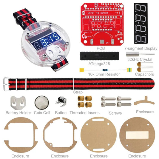 DIY Electronic Watch Kit for Arduino Project - OpenELAB