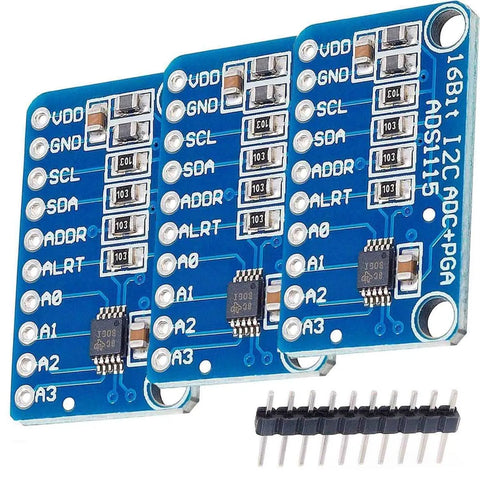 ADS1115 ADC Module 16Bit 4 channels for Raspberry Pi - OpenELAB