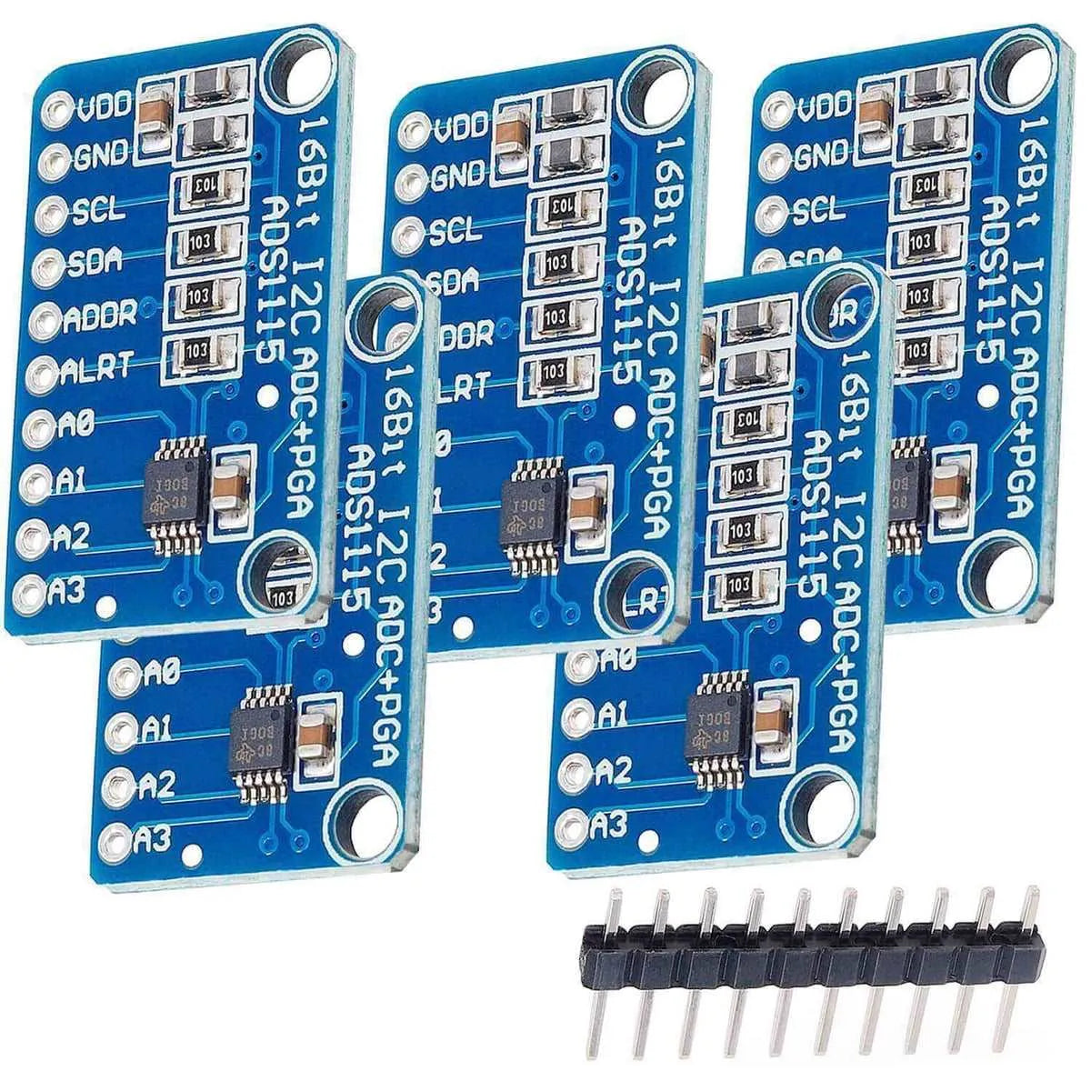 ADS1115 ADC Module 16Bit 4 channels for Raspberry Pi - OpenELAB