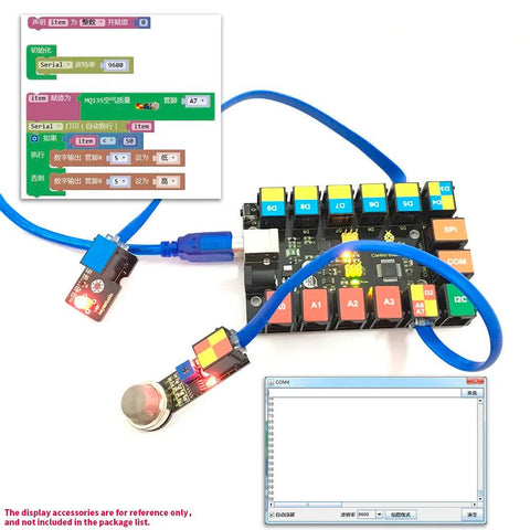 EASY PLUG MQ-135 Luftqualitätssensor-Gasdetektionsmodul – OpenELAB