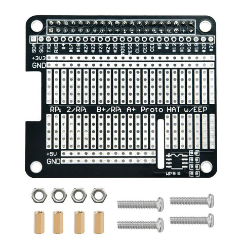 Carte d'extension de trou de chapeau de soudure de bricolage de Raspberry Pi