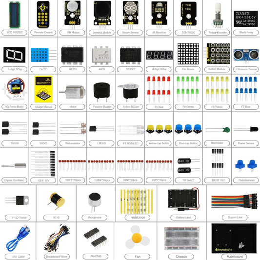 Keyestudio Maker Learning Kit/Starter Kit V1 - OpenELAB