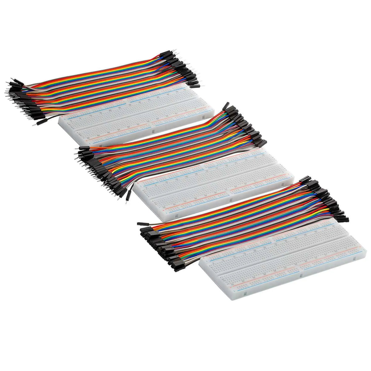 Breadboard Kit - 3x Jumper Wire + 3 Sets MB102 - OpenELAB