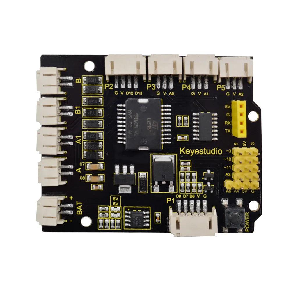 Keyestudio quick Connectors Motor Drive Shield for Arduino Robot Car - OpenELAB