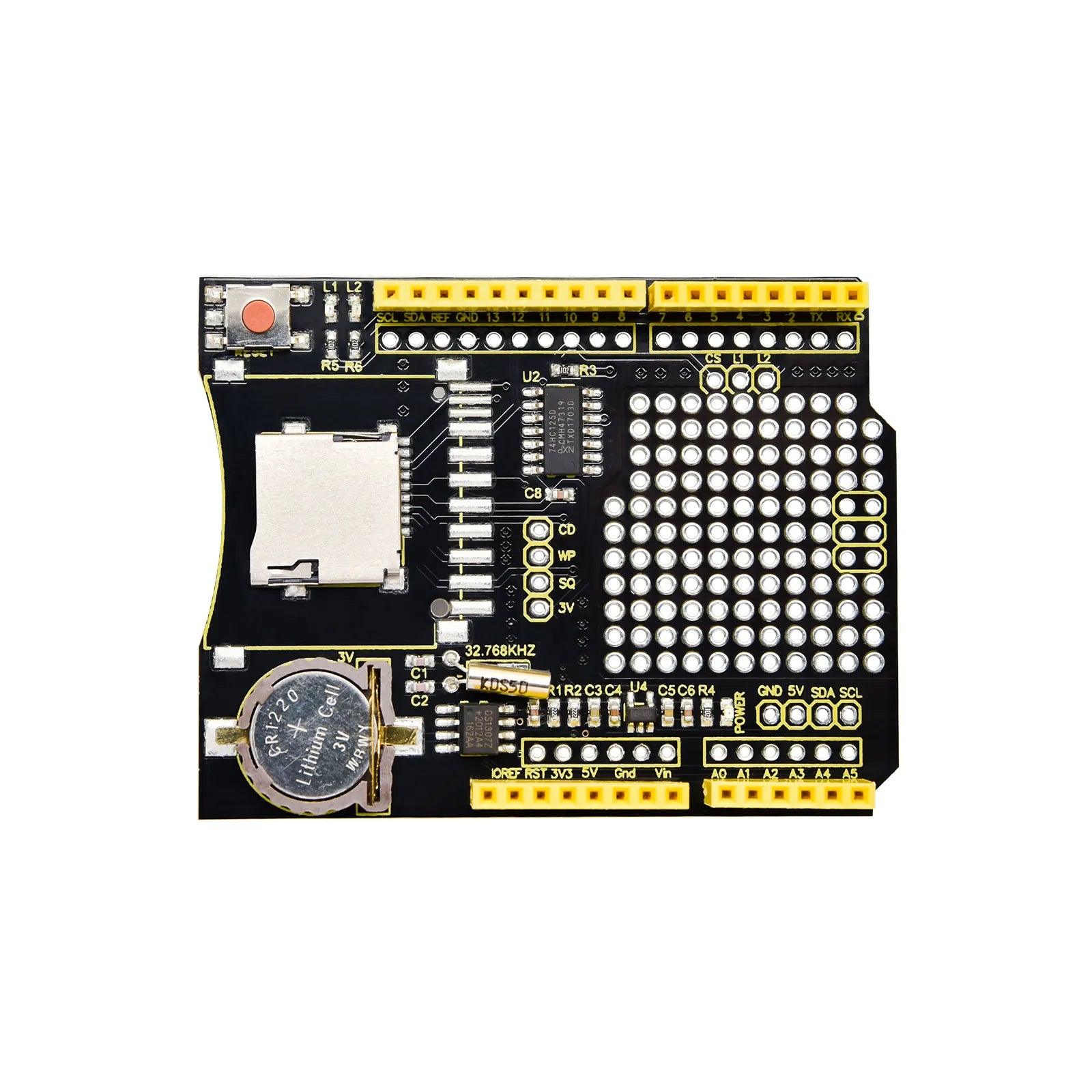 Keyestudio Expansion Board+TF Card for Data Recording - OpenELAB