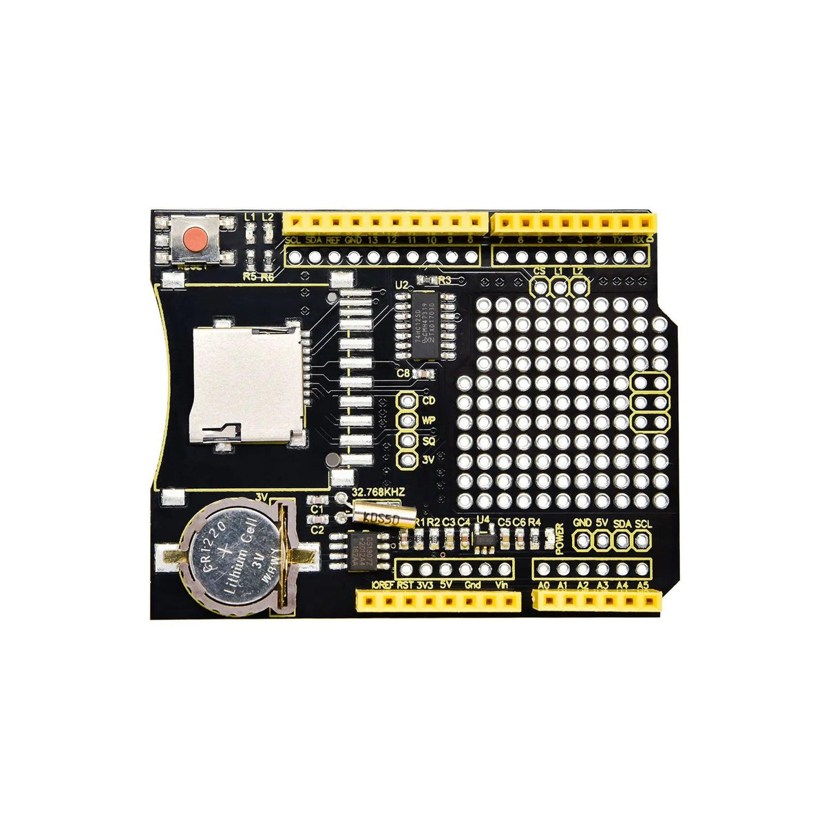 Keyestudio Expansion Board+TF Card for Data Recording - OpenELAB