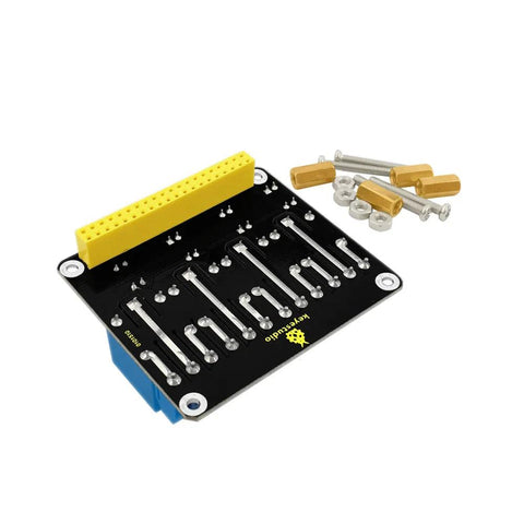 Escudo de relé de 4 canales de 5 V para Raspberry Pi