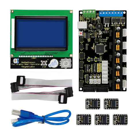 Kit imprimante 3D OpenELAB MKS GEN V1.2 + 5x 8825 + LCD12864