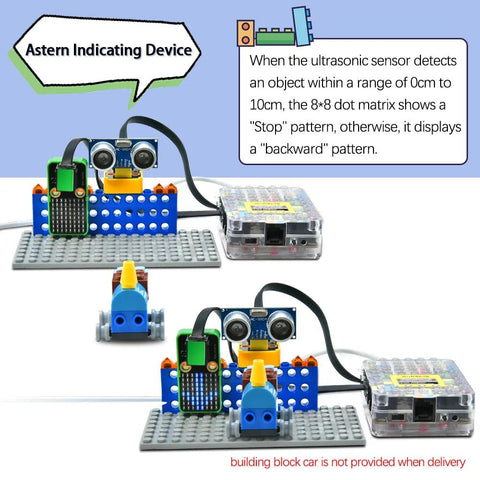 Kidsbits Intelligent Traffic System-kompatibles Lego-Serie-Bausatz