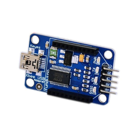 Bluetooth Bee Xbee-adapter USB-adaptermodule (blauw) + USB-kabel