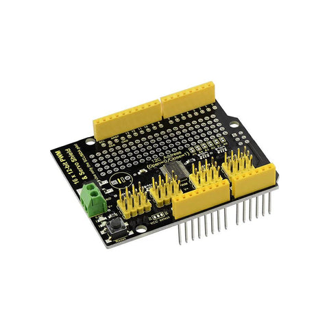 Keyestudio 16-channel Servo Motor Drive Shield For Arduino - OpenELAB