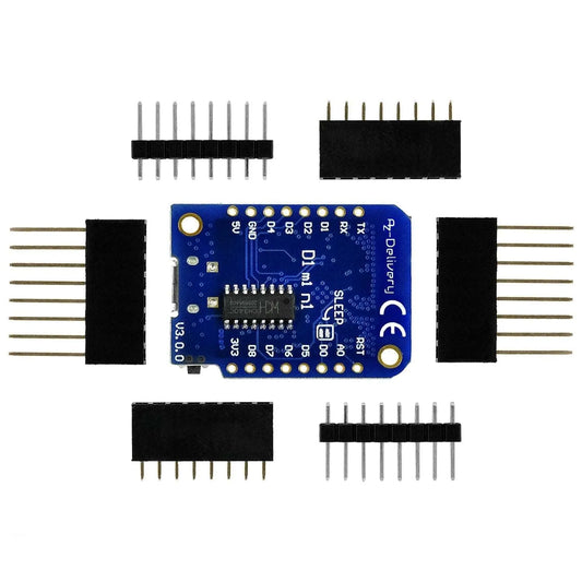 D1 Mini V3 Nodemcu with ESP8266-12F WLAN module - OpenELAB