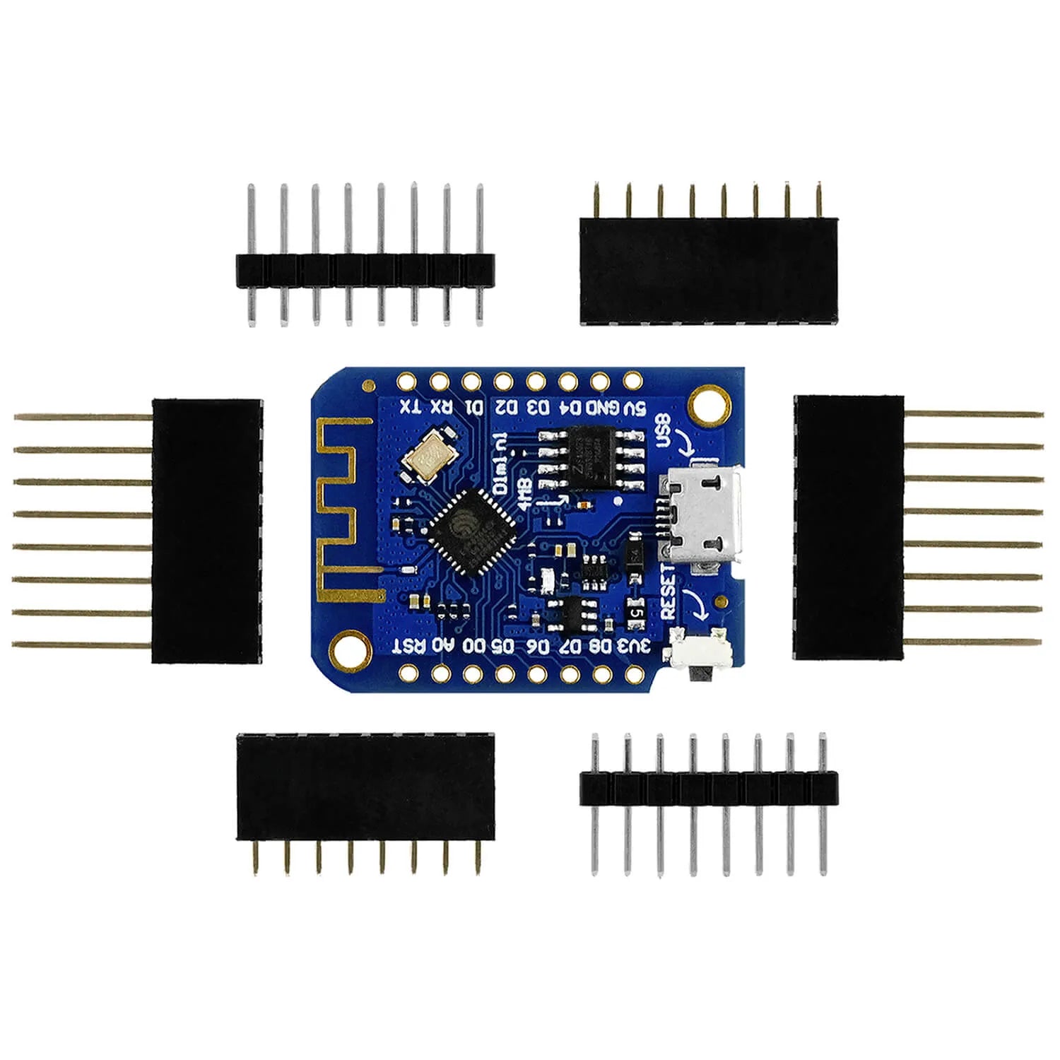 D1 Mini V3 Nodemcu with ESP8266-12F WLAN module - OpenELAB