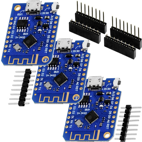 D1 Mini V3 Nodemcu with ESP8266-12F WLAN module - OpenELAB