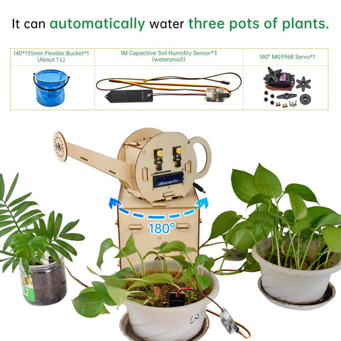 Keyestudio Automatic Watering System DIY Kit for Arduino - OpenELAB