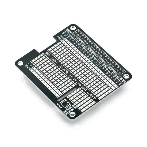 Carte d'extension de trou de chapeau de soudure de bricolage de Raspberry Pi