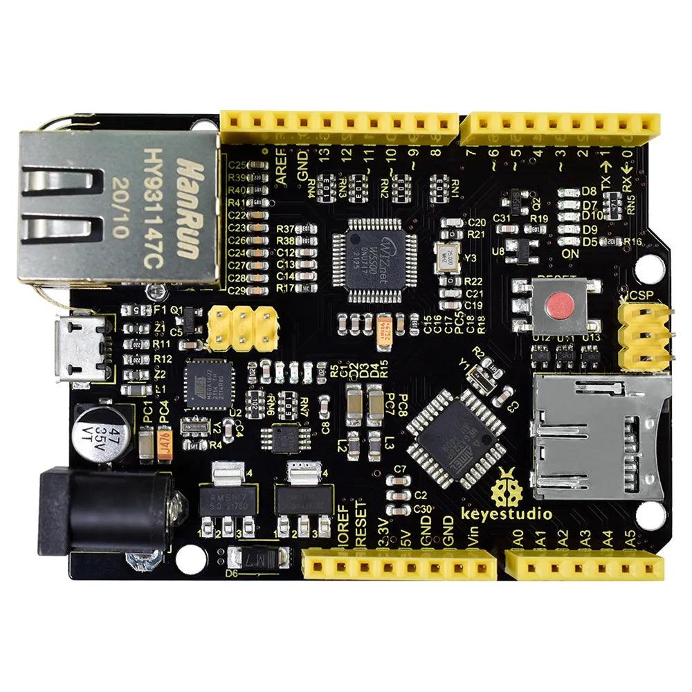 Keyestudio W5500 Ethernet Dev Board for Arduino - OpenELAB