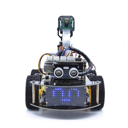 Raspberry Pi Smart Car Robot Kit + 5-Megapixel-Kameramodul