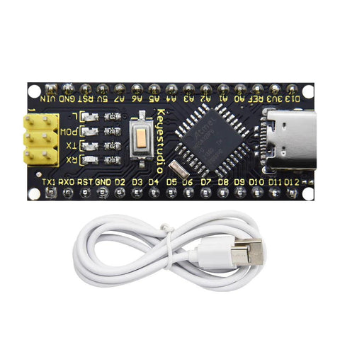 Keyestudio NANO PLUS Dev Board Compatible with Arduino NANO - OpenELAB